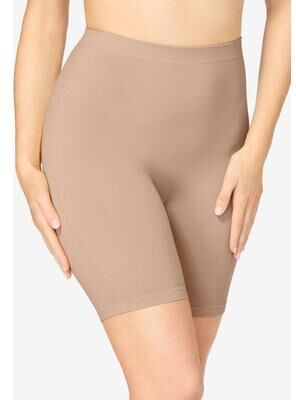 Plus Size Women's Slip-Short Boxer by Comfort Choice in Nude (Size 16)