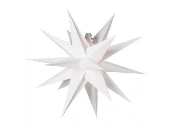 Watt & Veke Étoile de L Avent Sputnik Ø60 cm blanc'
