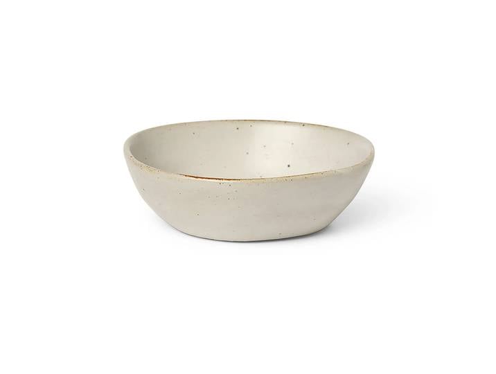 Ferm Living Bol Flow 9 cm Off-white speckle