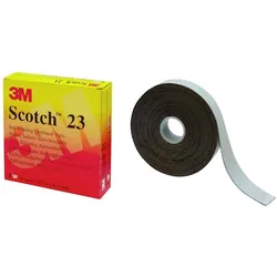 3M Scotch 23 Selbstverschweißendes Ethylen-Propylen-Kautschuk-Band, Schwarz, 38 mm x 9,15 m, 0,76 mm