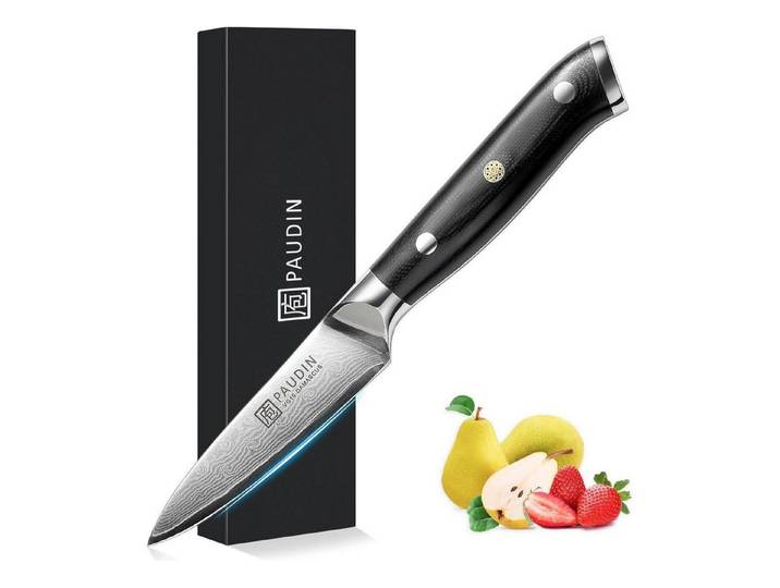 LuxusKollektion Damastmesser Damastmesser 9 cm Gemüsemesser Schälmesser Obst Japan VG10 Profi