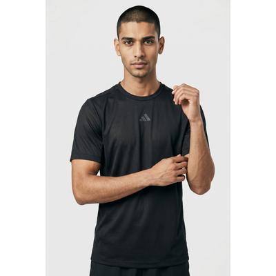 T-Shirt ADIDAS PERFORMANCE "D4T ESSENTIALS", Herren, Gr. M, schwarz, Obermaterial: 90% Polyester, 10% Elasthan, normal, Rundhals, Shirts T-Shirt