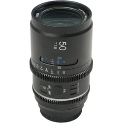 Sirui Astra Series 50mm T1.8 1.33X Cine Lens (L Mount Blue Flare) (L-Mount, Vollformat), Objektiv, Schwarz