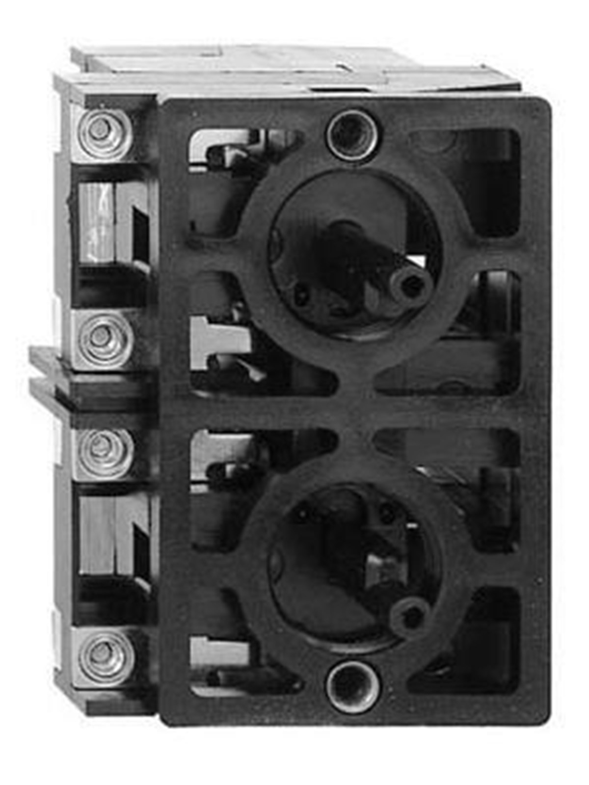 Schneider Electric Spring return contact block 2 no and 1 o