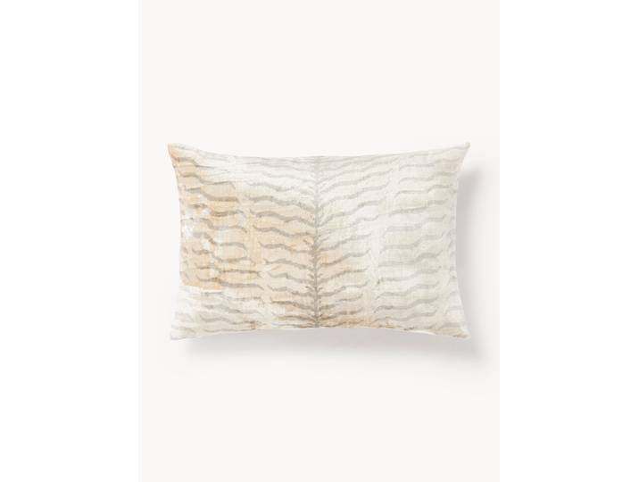 Housse de coussin en jacquard de viscose Helene
