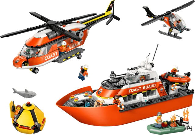 LEGO City kustwacht set 60504 + 60503