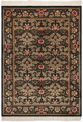 SAFAVIEH Couture Hand-knotted Versailles Ledia Traditional Oriental Silk Rug with Fringe