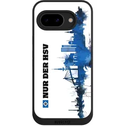 Nivocase Handyhülle für Google Pixel 9a Hülle NIVOpure Case Schwarz Bundesliga HSV Offizielles (Google Pixel 9a), Smartphone Hülle, Schwarz