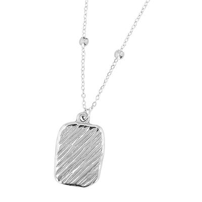 Kette ohne Anhänger ADELIA´S "Halskette mit Anhänger – aus Edelstahl", silber, Halsketten, Damen, 45cm, Edelstahl, Ideal als Geschenk für besondere Anlässe