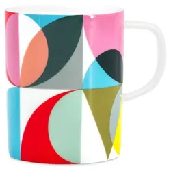 Remember Kaffeebecher Solena 330 ml Porzellan Bunt