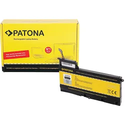 Patona 2897 (3 Zellen, 5300 mAh), Notebook Akku, Gelb, Schwarz