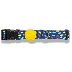 Morso Halsband Hond Gerecycled Color Invaders Paars (Hund), Halsband + Leine