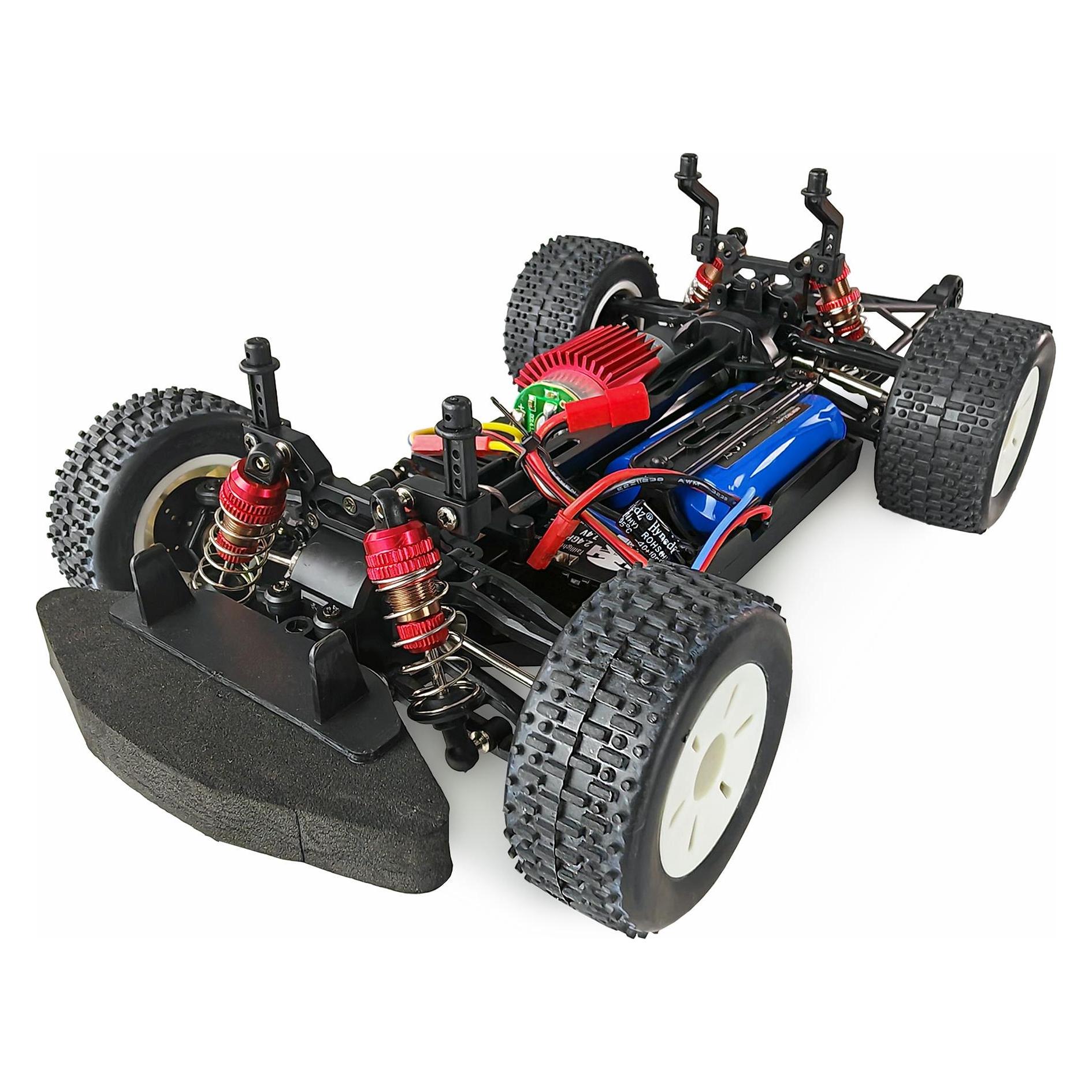 Amewi Drag Race Fahrzeug DR1.6 brushed 4WD 1:16 RTR orange (RTR Ready-to-Run) (21097)