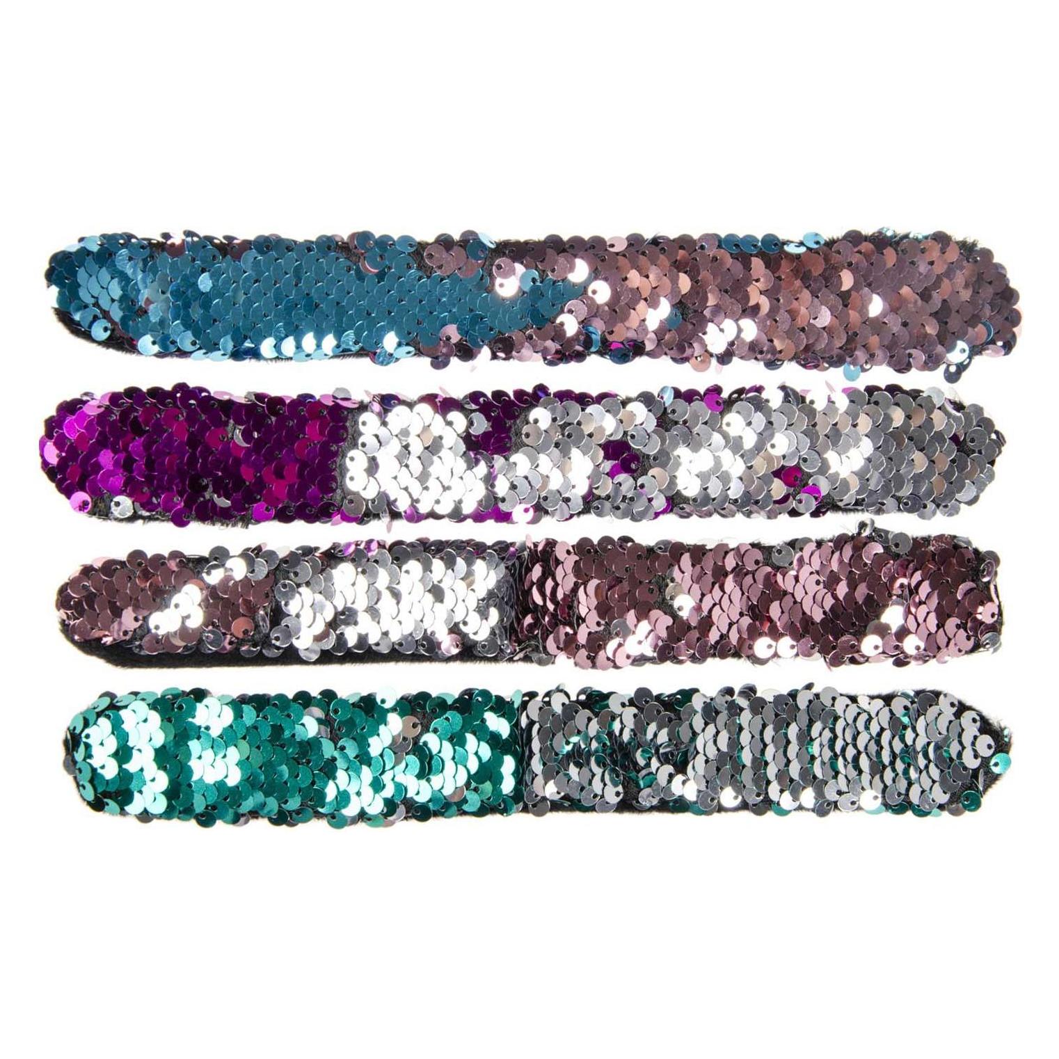 LG-Imports Faltendes Armband mit Pailletten (1 Stk.) (0424)