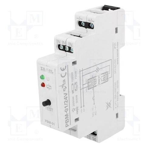 Zamel Bistabiles Relais 24V AC/DC PBM-01/24V (EXT10000062) (EXT10000062)