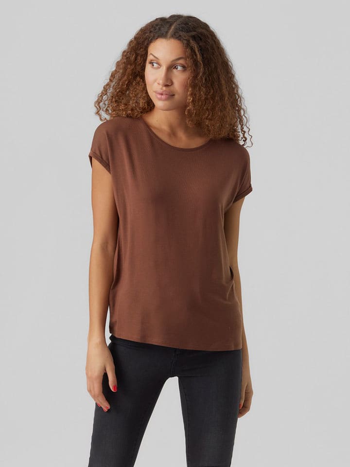 Vero Moda Shirt in Hellbraun - XS