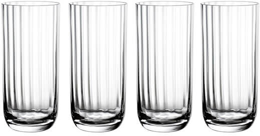 Villeroy & Boch Rose Garden Set of 4 Longdrink Tumblers