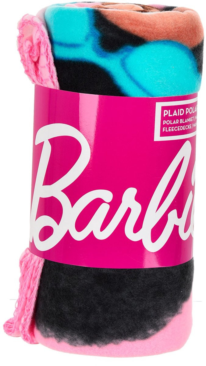 Barbie fleece plaid voor kinderen, 100 x 150 cm