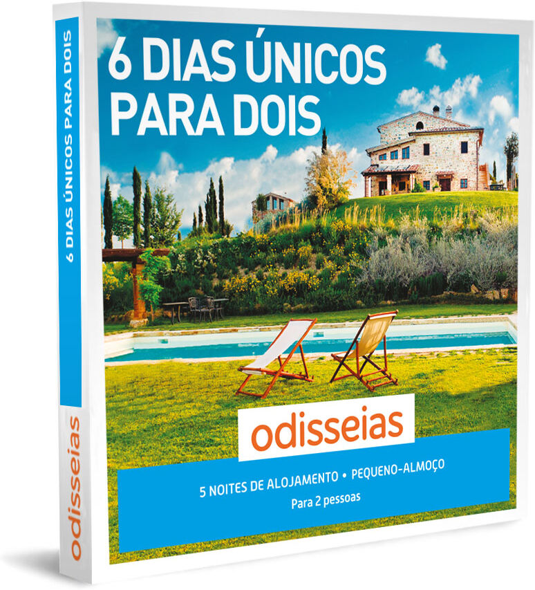 6 Dias Únicos para Dois   100 Estadias à Escolha