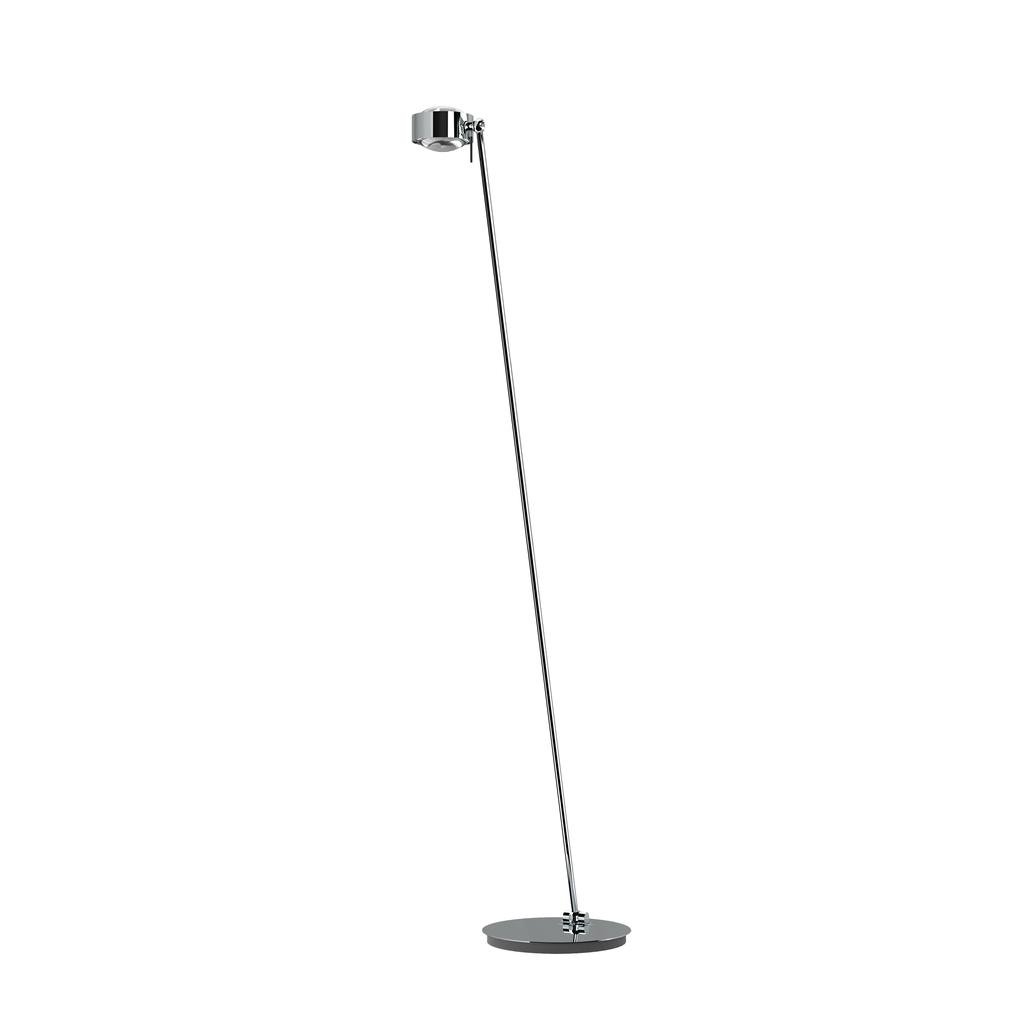 Top Light Puk Maxx Floor Maxi Single Halogen Stehleuchte (chrom, Linse klar / Li... chrom | Linse klar / Linse klar | Standard-Fassung 6-381802-G9+2x2-3036