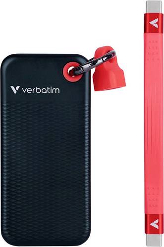 Verbatim Pocket 1TB Externe SSD USB-C (USB 3.2 Gen 2) Schwarz, Rot 32192