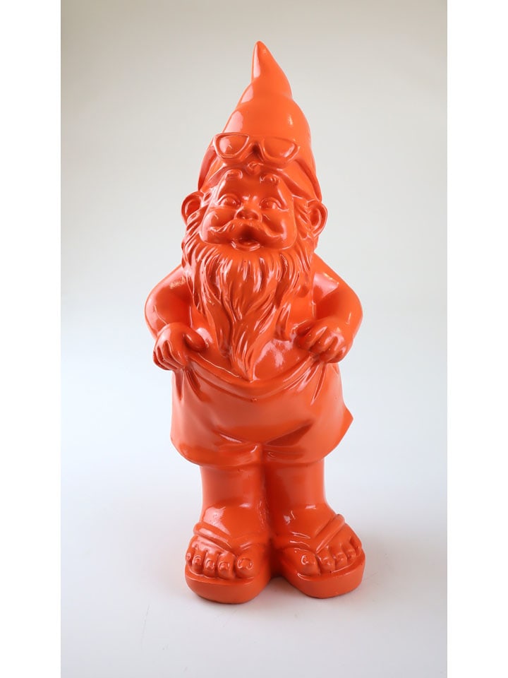 AM Design Dekofigur ''Zwerg'' in Orange - (H)28 cm - onesize