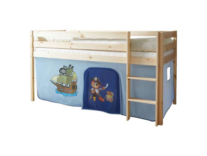 Spielbett Holz Malte ca. 90x200 cm Blau