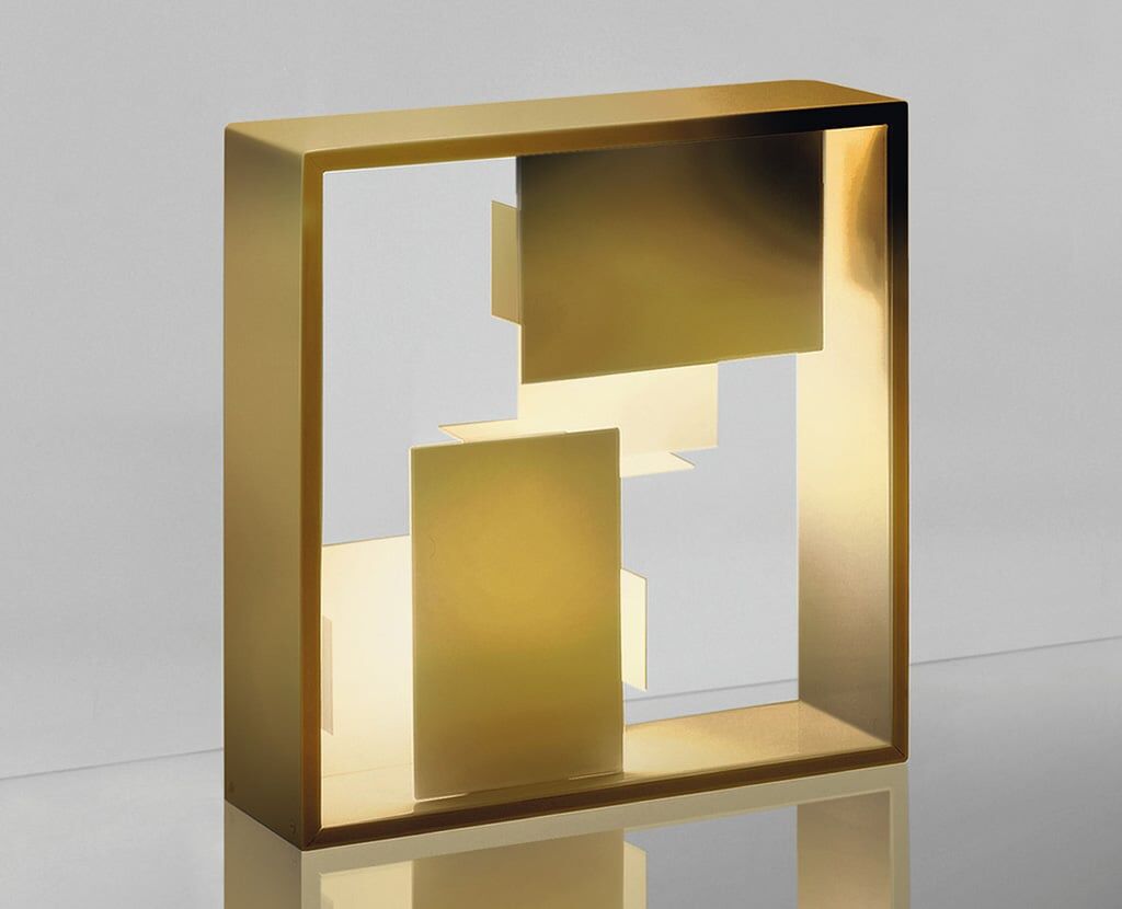 Artemide Fato Tischleuchte / Wandleuchte (gold) gold