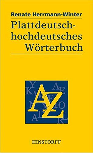 Renate Herrmann-Winter - Plattdeutsch-hochdeutsches Wörterbuch - Preis vom 09.10.2026 07:28:09 h