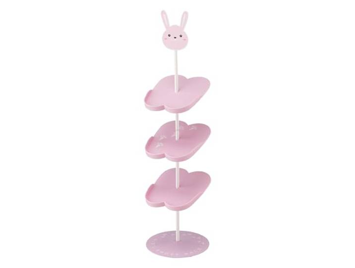 YAMAZAKI 7962 Kids Shoe Rack Rabitt, pink, Steel/Polypropylene, 18 x 18 x 67 cm