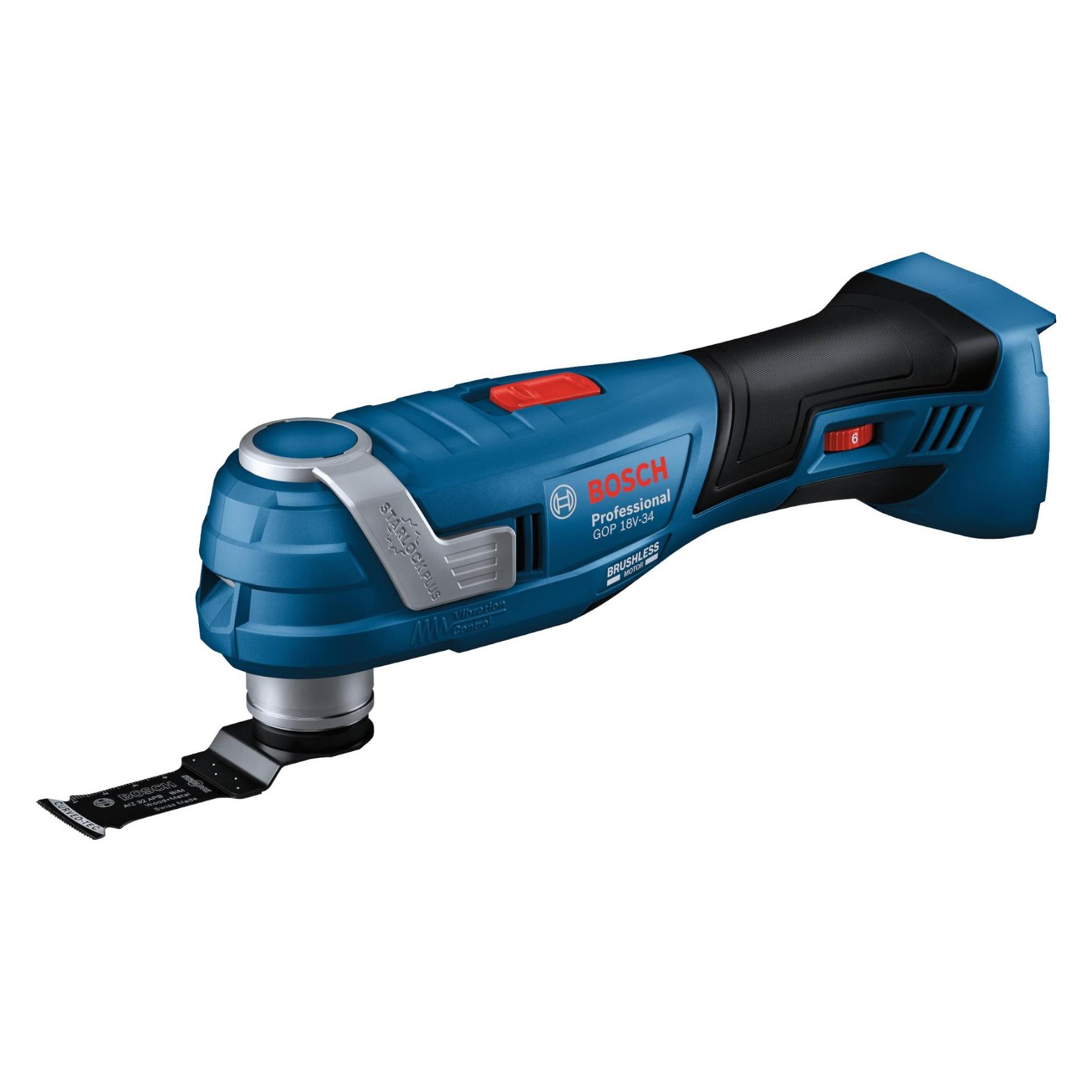 Bosch Professional GOP 18V-34 (Oszillationswerkzeug) (06018G2001)