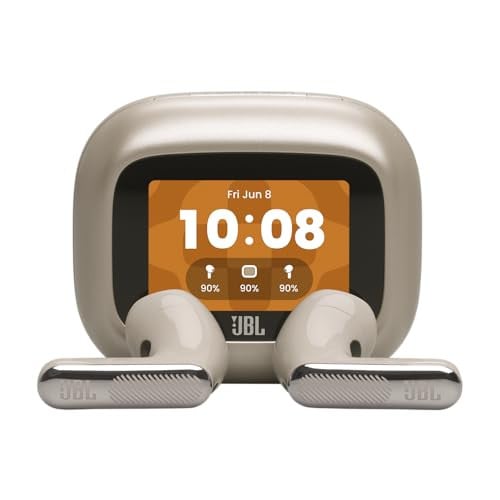 JBL Live Flex 4 Draadloze In-ear Oordopjes Champagne/Goud