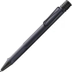 LAMY Kugelschreiber safari Steel Black, Schreibfarbe: schwarz