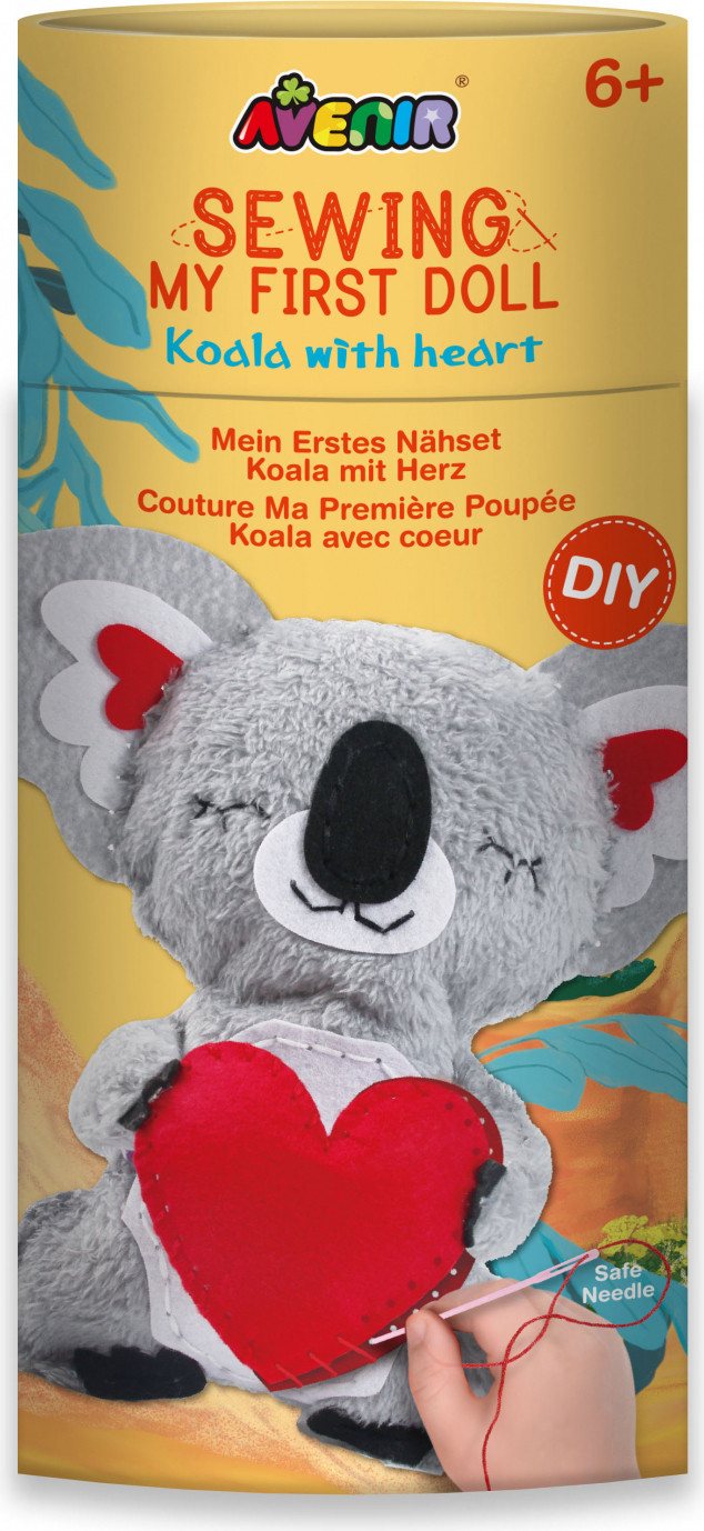 Naaiset Mijn eerste knuffel: een koala met hart Avenir