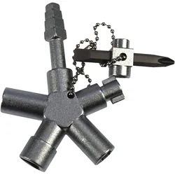 Absina, Zubehör Sanitärinstallation, Schaltschrankschlüssel SI-KEY BAU XPLUS