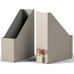 LEITZ Stehsammler Puro 24710012 beige Karton, DIN A4