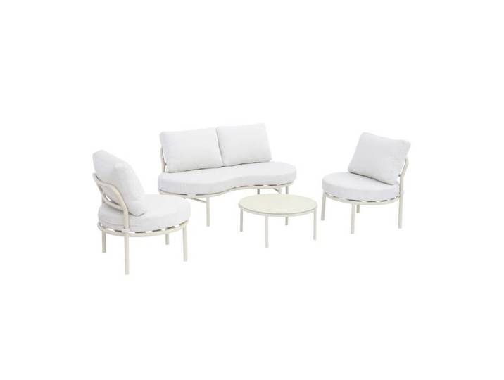 sweeek - Salon de jardin aluminium 4 places SOLENA