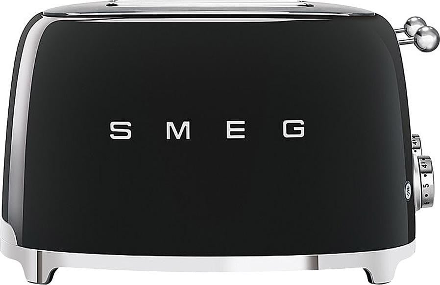 Smeg TSF03BLEU broodrooster, zwart