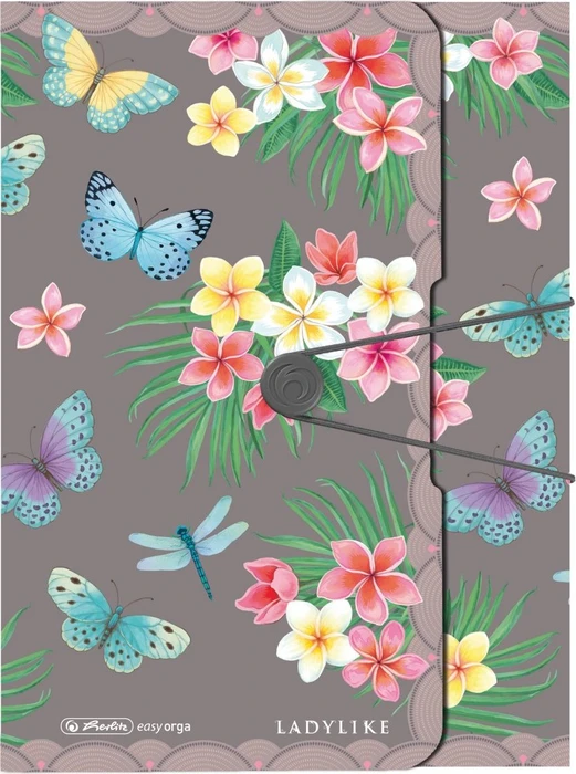 Herlitz Sammelbox A4 PP Ladylike Butterflies