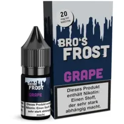 Grape 10ml 20mg NicSalt Liquid by The Bro ́s Frost