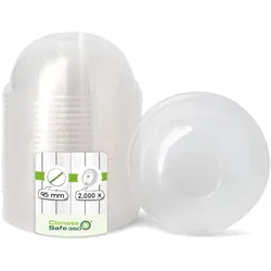 greenbox - PLA-Domdeckel Ø 95 mm, geschlossen, 2000 St.