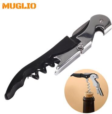 Inspire Daily Merch Premium Multifunctional Wine Opener & Stainless Steel Wine Corkscrew With Beer Bottle Opener Durable Bar Tool Premium Multifunctional Wine Opener & Stainless Steel Wine Corkscrew With Beer Bottle Opener Durable Bar Tool