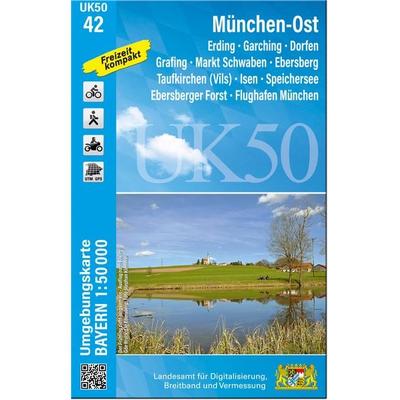 UK50-42 München-Ost, Sonstige von , Landesamt für Digitalisierung, Breitband und Vermessung, Bayern, 978-3-9877606-1-7