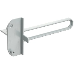 KAISER 1256-08 Betonbau, B3 Montage- und Abstützelement, für 8 cm Wände, 1 teilig, zur Befestigung an der Bewehrung 125608  - 100 Stück