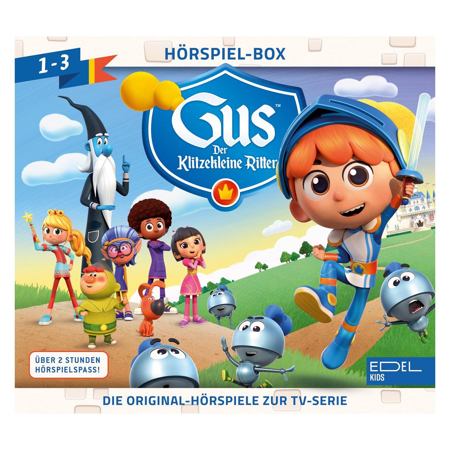 Edel:Kids Gus - Der klitzekleine Ritter - Hörspiel-Box, Folge 1-3 (0218412KID)