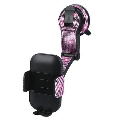 Auto Diamant Handyhalter Saugnapf Autotelefonhalter Universal Multifunktional 360 drehbar Anti-Handshake Navigationshalterung