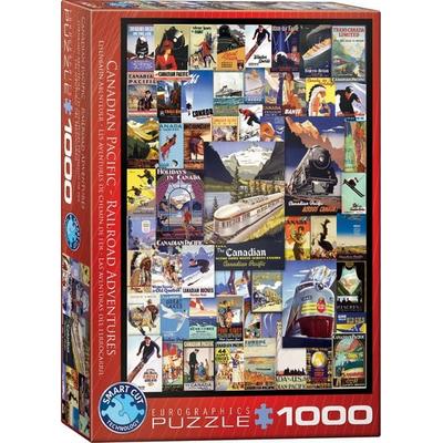 Puzzle 1000 Teile - Railroad Adventures
