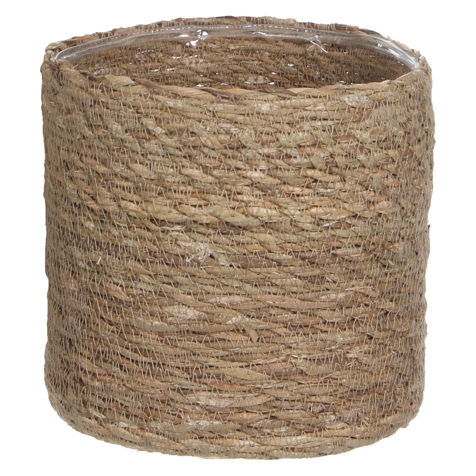 Mica Decorations Korb Atlantic Braun korb (20 x 20 cm) (20 x 20 cm) (1062844)
