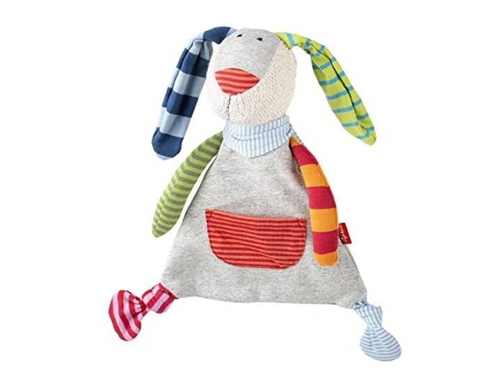 sigikid Schnuffeltuch Hase Schmusetuch Kuscheltuch für Babys Geschenkidee