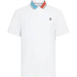 Original Penguin Polo Petes 70S Anniversary Earl, weiss